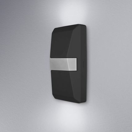 Ledvance - Iluminação de parede exterior LED com sensor UPDOWN LED/10W/230V IP55