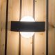 Ledvance - Iluminação de parede exterior LED SHIELD LED/11W/230V IP44