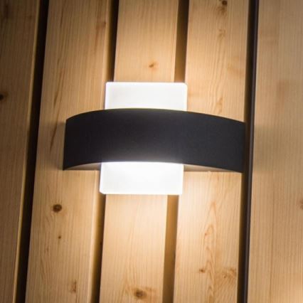 Ledvance - Iluminação de parede exterior LED SHIELD LED/11W/230V IP44