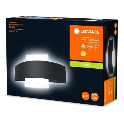 Ledvance - Iluminação de parede exterior LED SHIELD LED/11W/230V IP44