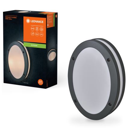 Ledvance - Iluminação de parede exterior ORBI 2xE27/18W/230V IP65