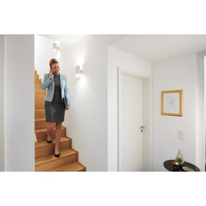 Ledvance - Iluminação de parede LED com regulação SMART+ TWIST LED/12W/230V 3000-6500K Wi-Fi branca