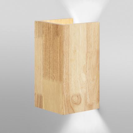 Ledvance - Iluminação de parede LED com regulação SMART+ WOOD LED/12W/230V 3000-6500K Wi-Fi