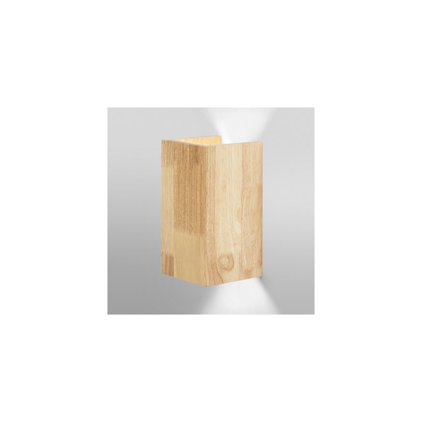 Ledvance - Iluminação de parede LED com regulação SMART+ WOOD LED/12W/230V 3000-6500K Wi-Fi