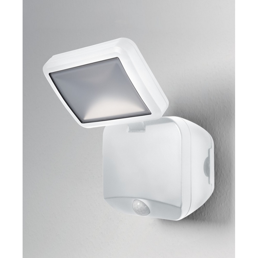 Ledvance - Iluminação de parede LED exterior com sensor BATTERY LED/4W/4xD IP54