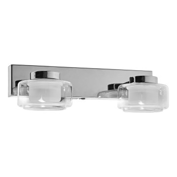 Ledvance - Iluminação de parede para casa de banho LED ORBIS FLAME 2xLED/5,5W/230V 3000/4000K IP44 cromado