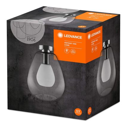 Ledvance - Iluminação de teto CONE 1xE27/40W/230V