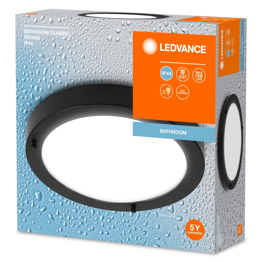 Ledvance - Iluminação de teto de casa de banho BATHROOM CLASSIC 1xE27/15W/230V IP44
