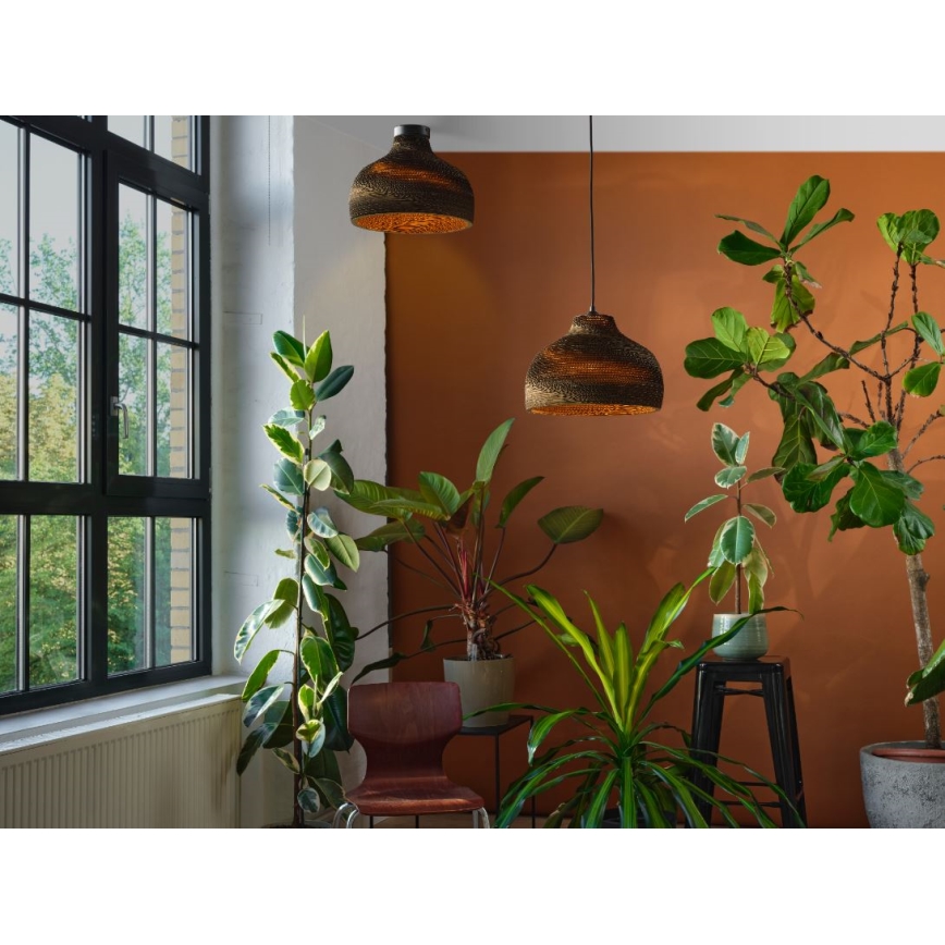 Ledvance - Iluminação de teto DECOR CARDBOARD 1xE27/15W/230V diâmetro 36 cm