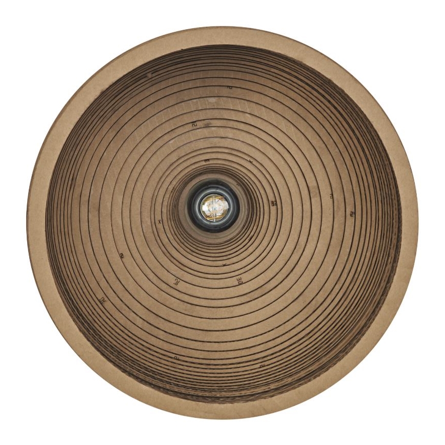 Ledvance - Iluminação de teto DECOR CARDBOARD 1xE27/15W/230V diâmetro 36 cm