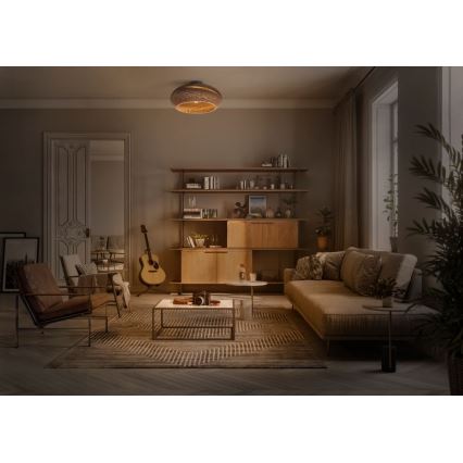 Ledvance - Iluminação de teto DECOR CARDBOARD 1xE27/15W/230V diâmetro 40 cm