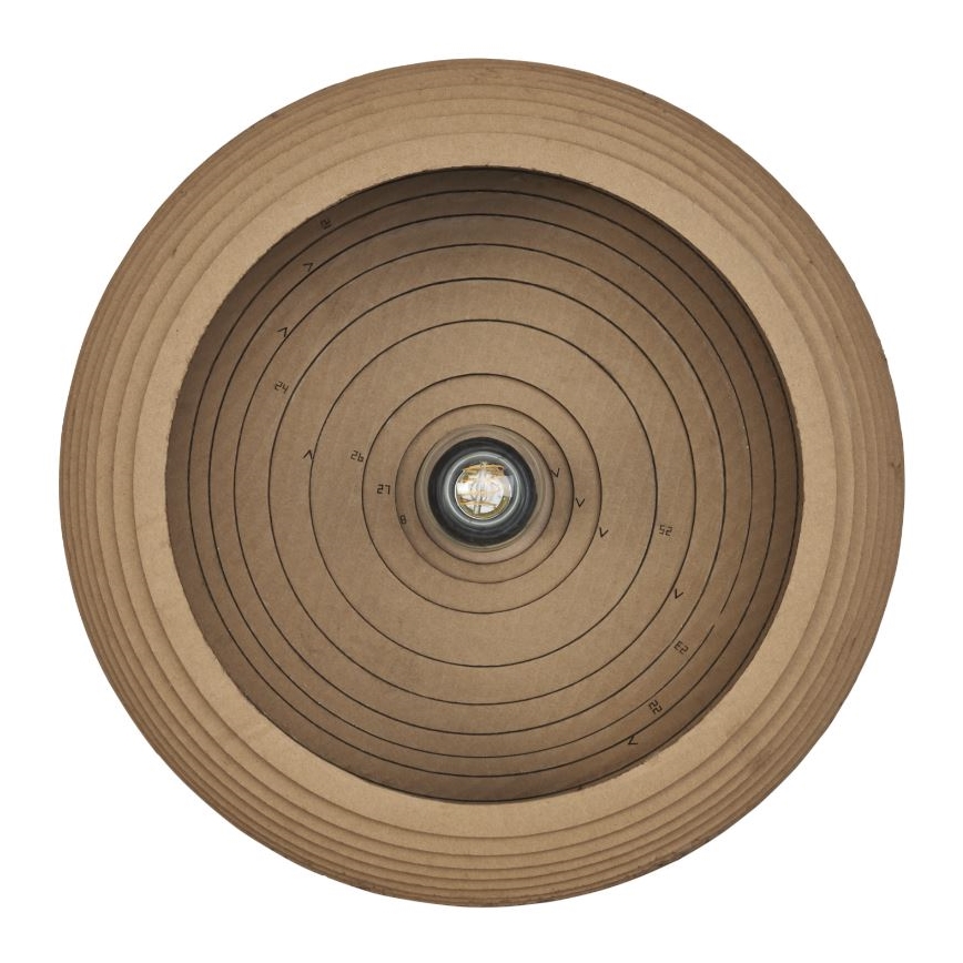 Ledvance - Iluminação de teto DECOR CARDBOARD 1xE27/15W/230V diâmetro 40 cm