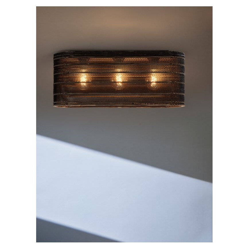 Ledvance - Iluminação de teto DECOR CARDBOARD 3xE27/15W/230V