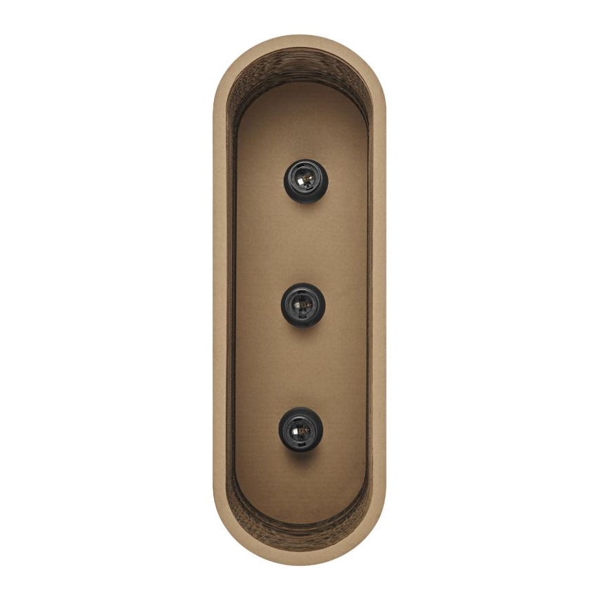Ledvance - Iluminação de teto DECOR CARDBOARD 3xE27/15W/230V