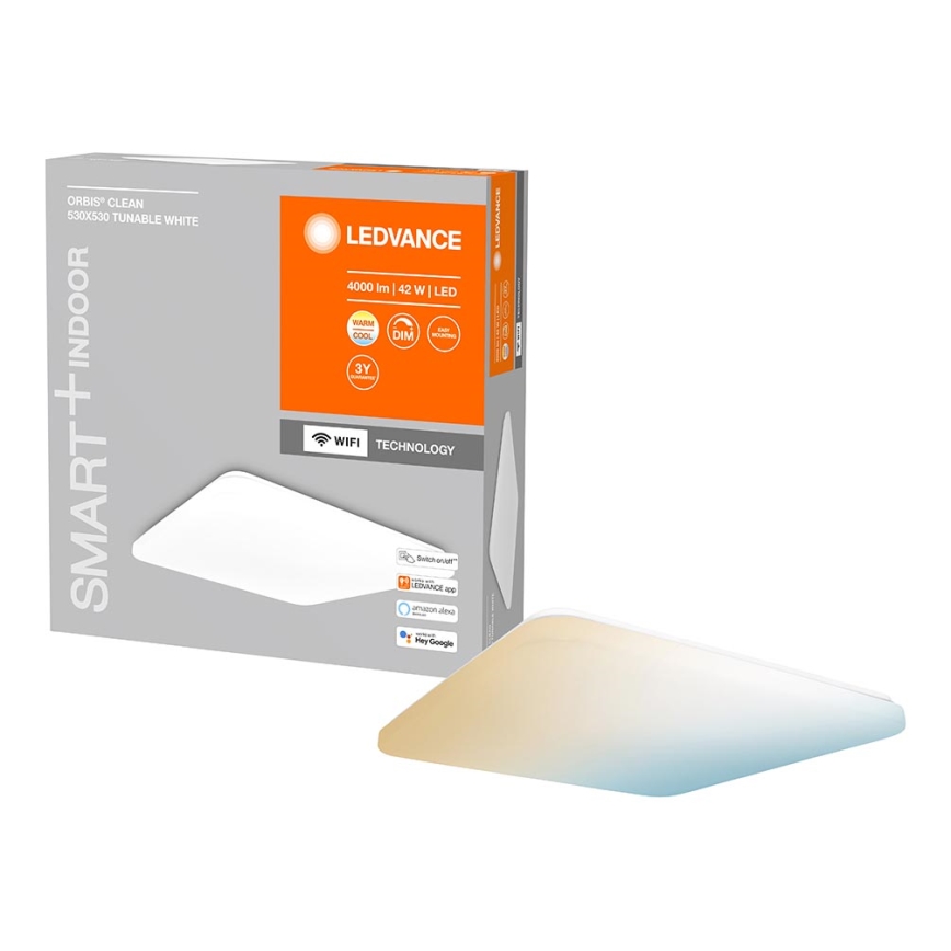 Ledvance - Iluminação de teto LED com regulação SMART+ CLEAM LED/42W/230V 300-6500K Wi-Fi