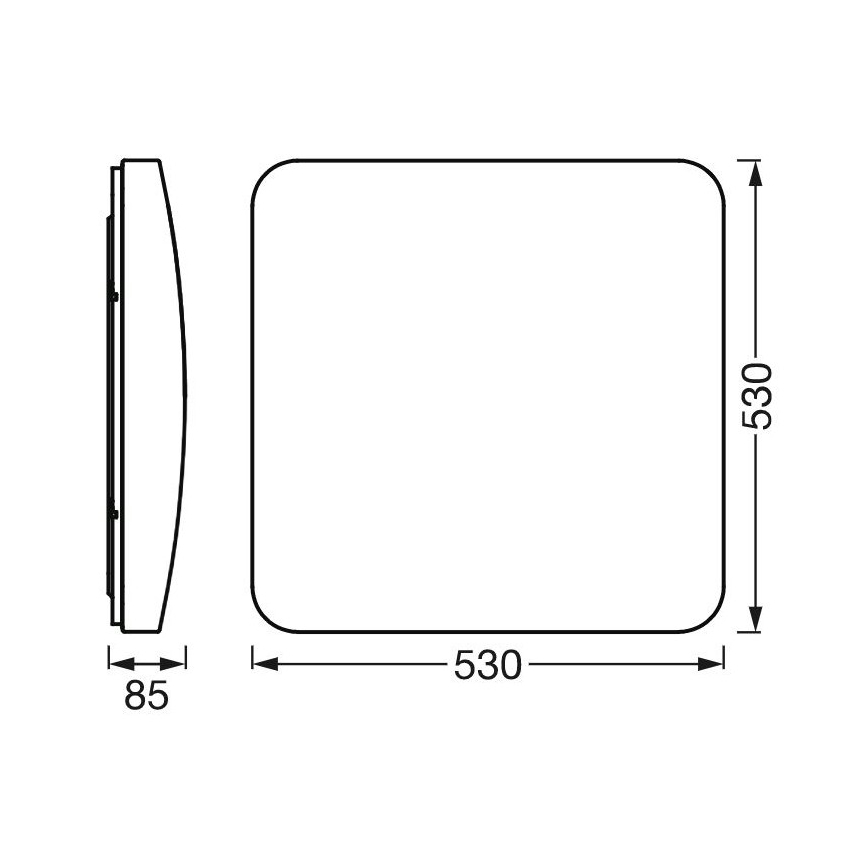 Ledvance - Iluminação de teto LED com regulação SMART+ CLEAM LED/42W/230V 300-6500K Wi-Fi
