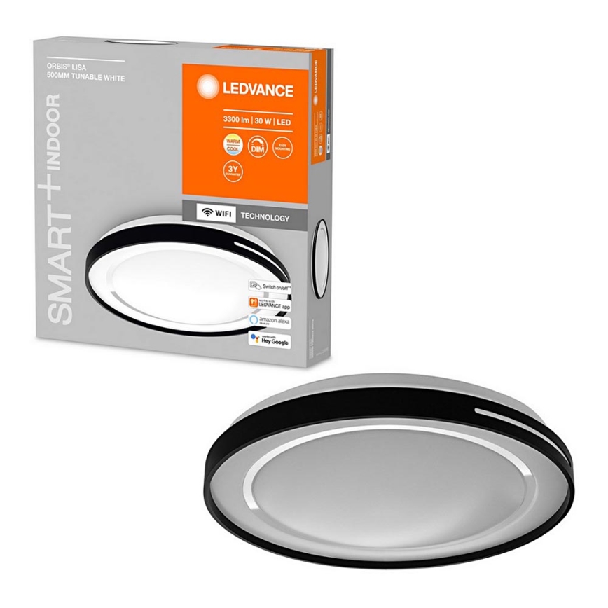Ledvance - Iluminação de teto LED com regulação SMART+ ORBIS LED/30W/230V 3000-6500K Wi-Fi