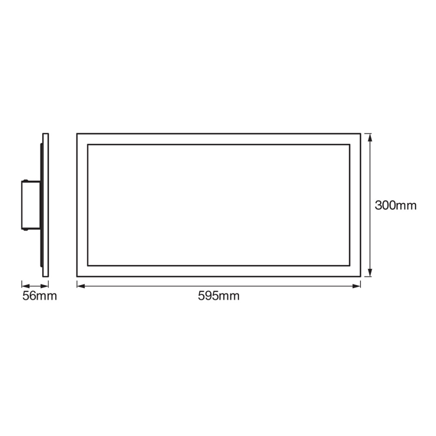 Ledvance - Iluminação de teto LED com regulação SMART+ PLANON LED/22W/230V Wi-Fi