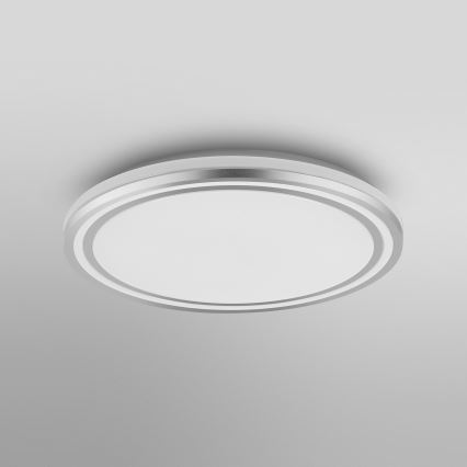 Ledvance - Iluminação de teto LED ORBIS HELMAN LED/16W/230V diâmetro 29,5 cm prateado