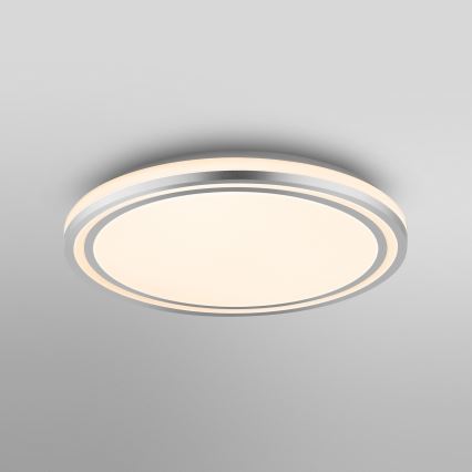 Ledvance - Iluminação de teto LED ORBIS HELMAN LED/16W/230V diâmetro 29,5 cm prateado