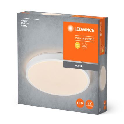 Ledvance - Iluminação de teto LED ORBIS LONDON LED/36W/230V branco