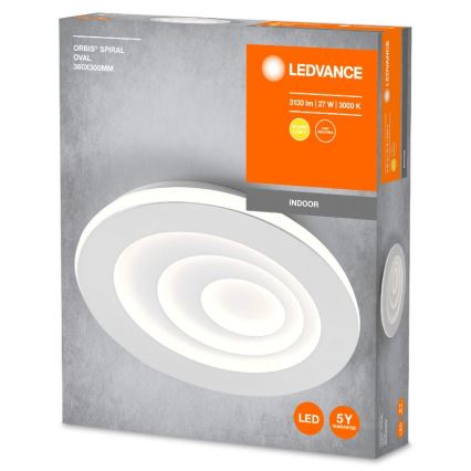 Ledvance - Iluminação de teto LED ORBIS SPIRAL LED/27W/230V