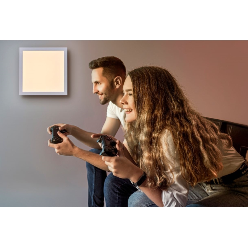 Ledvance - Iluminação de teto LED RGBW com regulação SMART+ MAGIC LED/14W/230V 2700-6500K Wi-Fi + comando