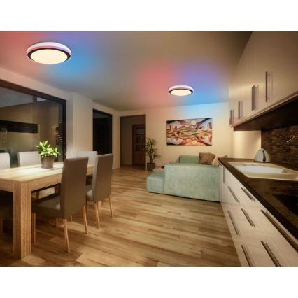 Ledvance - Iluminação de teto LED RGBW com regulação SMART+ MAGIC LED/38W/230V 2700-6500K Wi-Fi