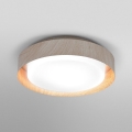 Ledvance - Iluminação de teto ORBIS MADRID 2xE27/10W/230V madeira