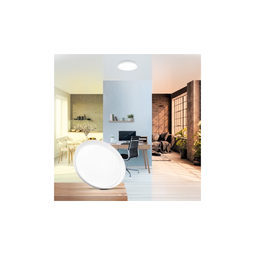 Ledvance -Iluminação de teto LED com regulação SUN@HOME LED/26W/230V 2200-5000K CRI 95 Wi-Fi