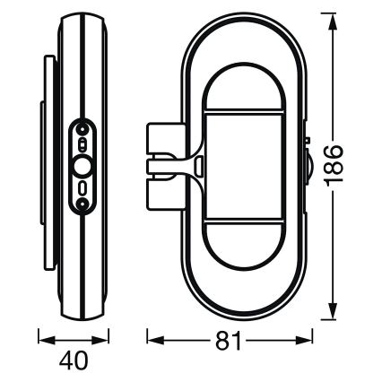 Ledvance - Iluminação LED para móveis com sensor MOBILE LED/1,2W/5V 500 mAh 4000K