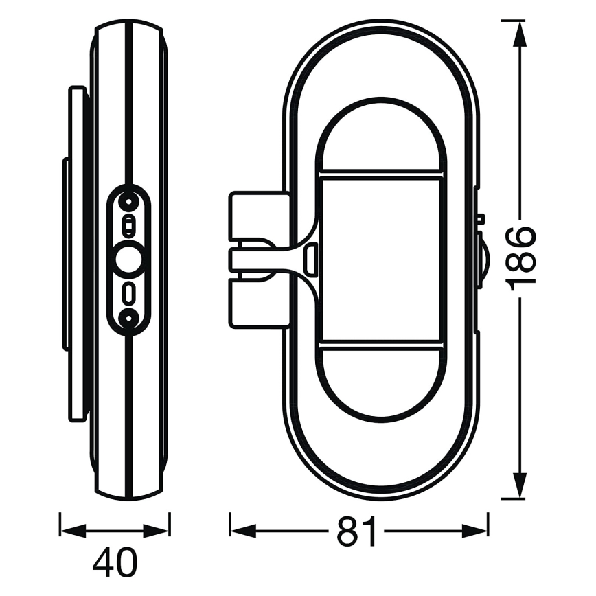 Ledvance - Iluminação LED para móveis com sensor MOBILE LED/1,2W/5V 500 mAh 4000K