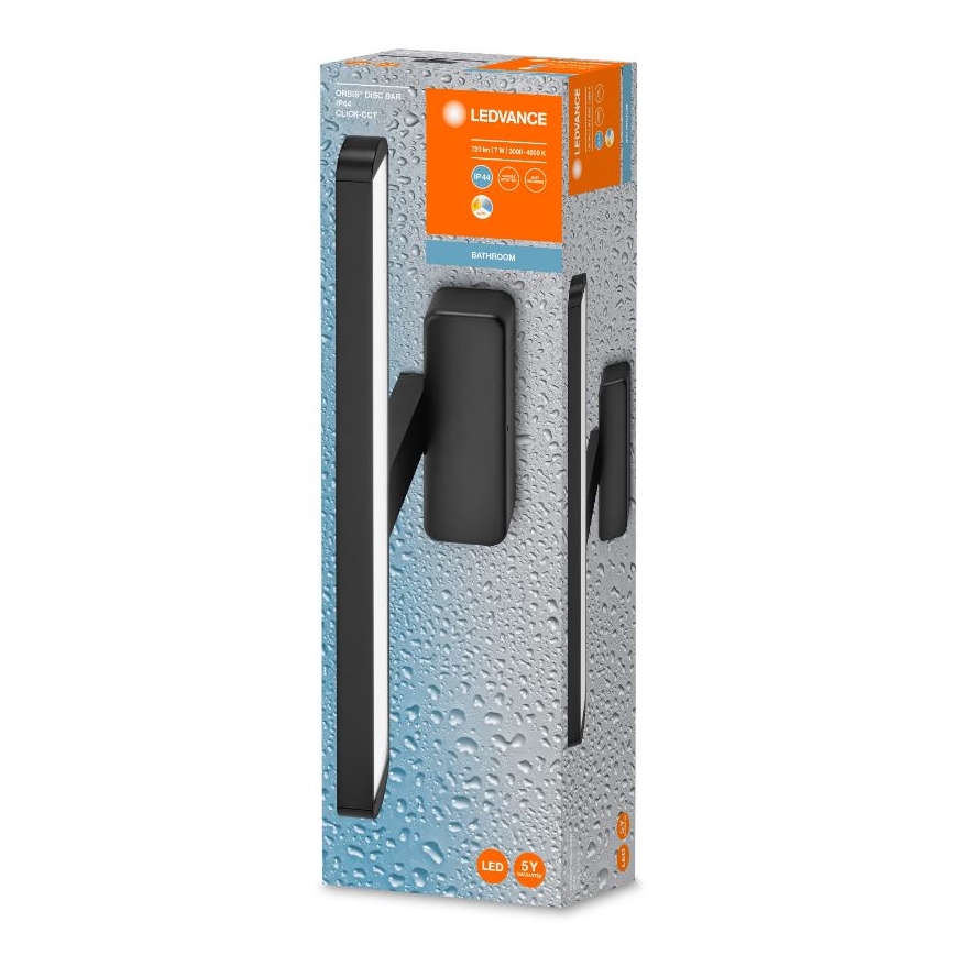 Ledvance - Iluminação LED para espelho de banheiro DISC BAR LED/7W/230V 3000/4000K IP44