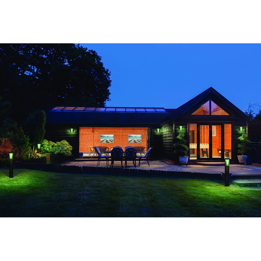 Ledvance - Iluminação de parede exterior LED RGBW com regulação SMART+ CASCADE LED/10W/230V Wi-Fi IP44