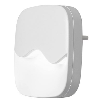 Ledvance - Iluminação noturna de tomada LED com sensor LUNETTA LED/0,5W/230V 3000K