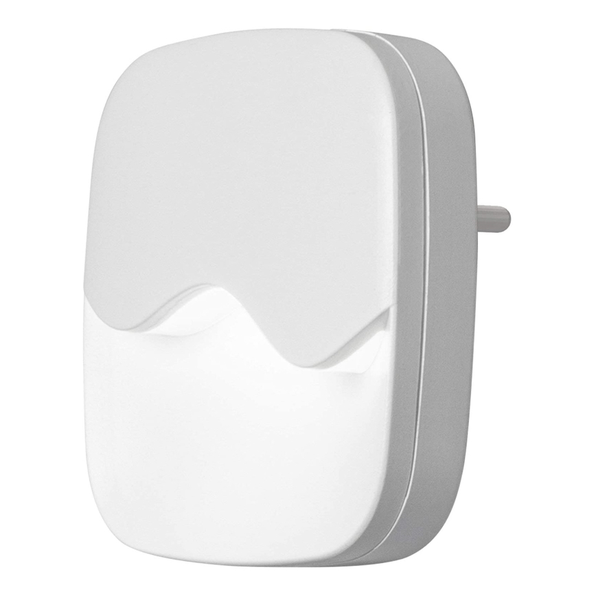 Ledvance - Iluminação noturna de tomada LED com sensor LUNETTA LED/0,5W/230V 3000K