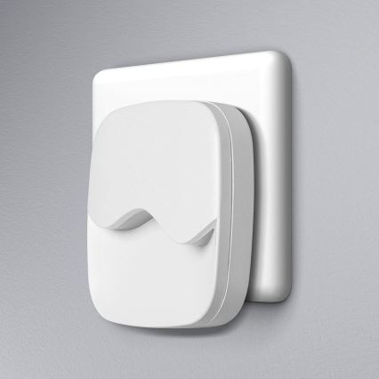Ledvance - Iluminação noturna de tomada LED com sensor LUNETTA LED/0,5W/230V 3000K
