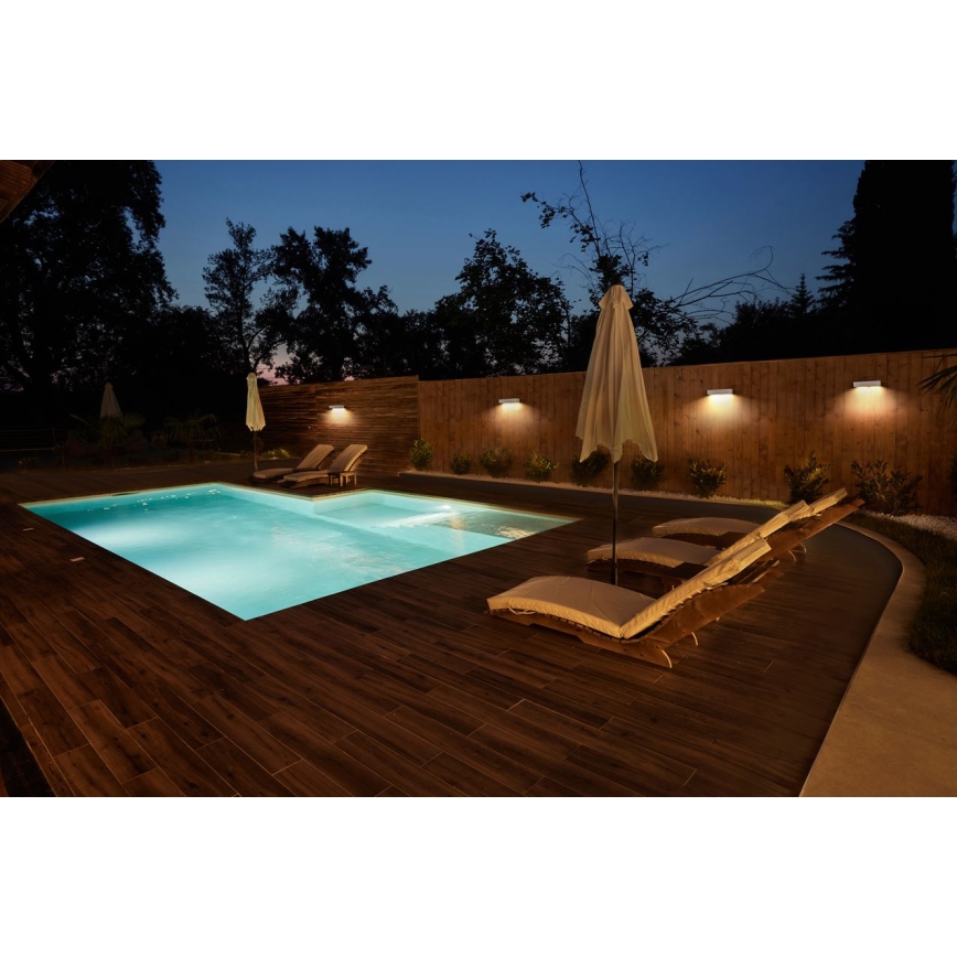 Ledvance - Iluminação solar de parede LED com sensor ENDURA SOLAR LED/6W/4,2V IP65