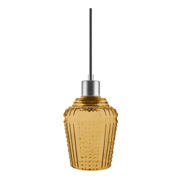 Ledvance - Iluminação suspensa JAR 1xE27/40W/230V laranja