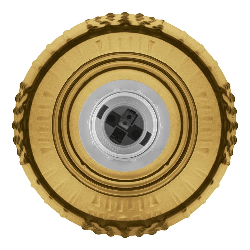 Ledvance - Iluminação suspensa JAR 1xE27/40W/230V laranja