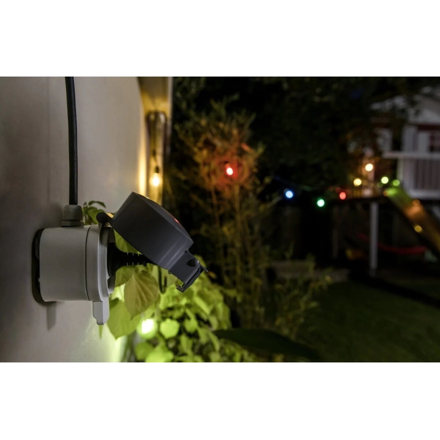 Ledvance - Inteligente exterior tomada SMART+ 3680W/230V/Tipo F/SCHUKO 16A IP44