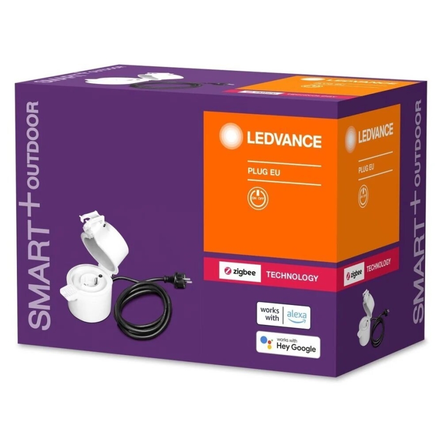 Ledvance - Inteligente exterior tomada SMART+ 3680W/230V/Tipo F/SCHUKO 16A IP44