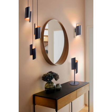 Ledvance - Lâmpada de mesa LED regulável SMART+ DECOR TWIST LED/12W/230V 3000-6500K Wi-Fi preta