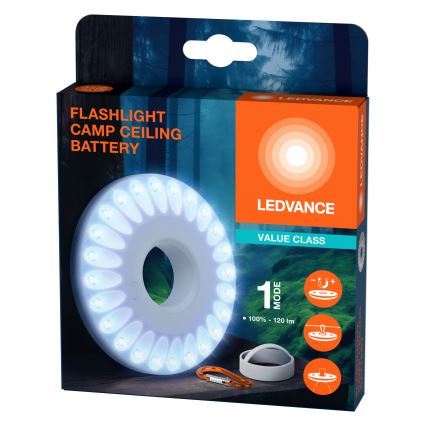 Ledvance - Luminária LED FLASHLIGHT CAMP LED/1,2W/3xAAA
