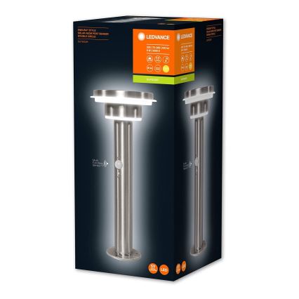 Ledvance - Lâmpada solar LED regulável com sensor CIRCLE LED/6W/3,2V 2200 mAh IP44