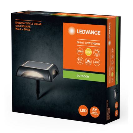 Ledvance - Lâmpada solar LED regulável ENDURA STYLE SOLAR LED/1,2W/3,7V 2000 mAh IP65