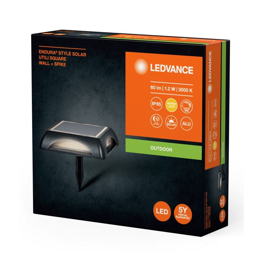 Ledvance - Lâmpada solar LED regulável ENDURA STYLE SOLAR LED/1,2W/3,7V 2000 mAh IP65