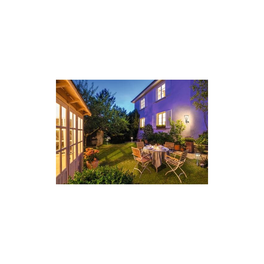 Ledvance - Lâmpada solar LED exterior com sensor BOUQUET LED/6W/3,7V 2200 mAh IP44