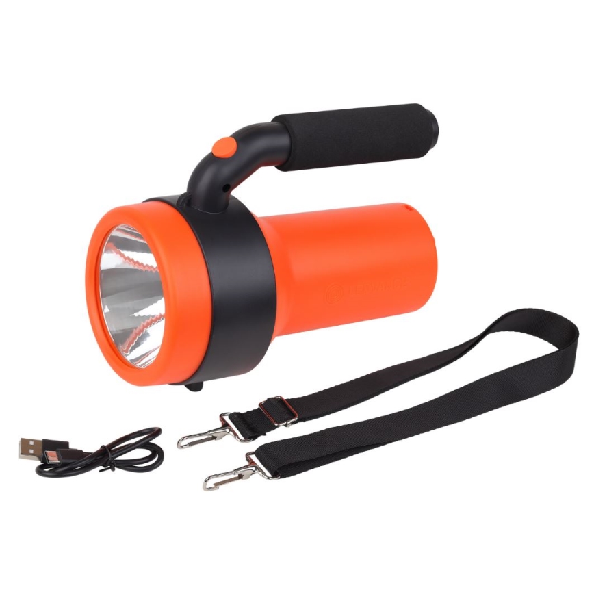 Ledvance - Lanterna recarregável LED com power bank FLASHLIGHT LED/3W/5V 2400 mAh