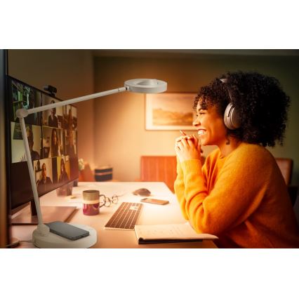 Ledvance - Candeeiro de mesa táctil LED com regulação SUN@HOME LED/20W/230V 2200-5000K CRI 95 Wi-Fi